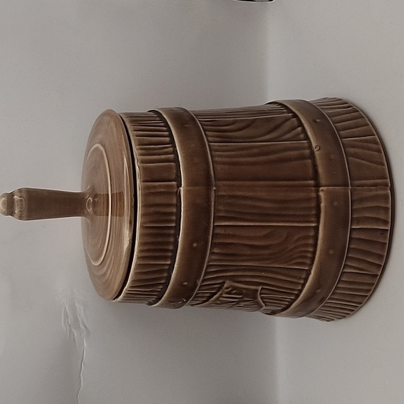 Vintage Mccoy Butter Churn Cookie Jar - Picture 2 of 9